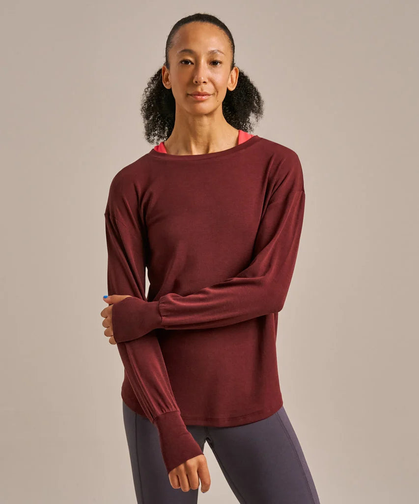 BAM Luxe Longline Yoga Top