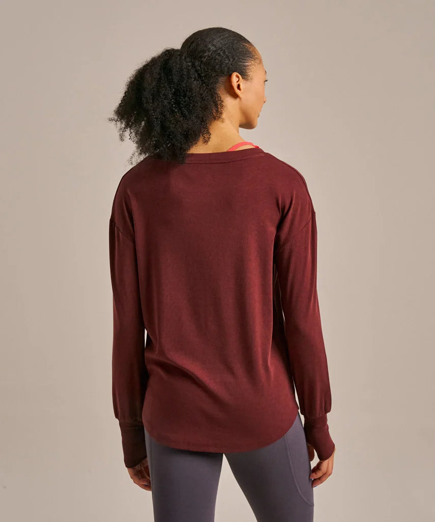 BAM Luxe Longline Yoga Top