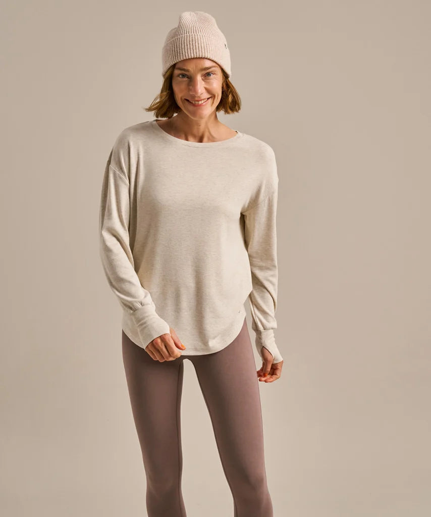 BAM Luxe Longline Yoga Top