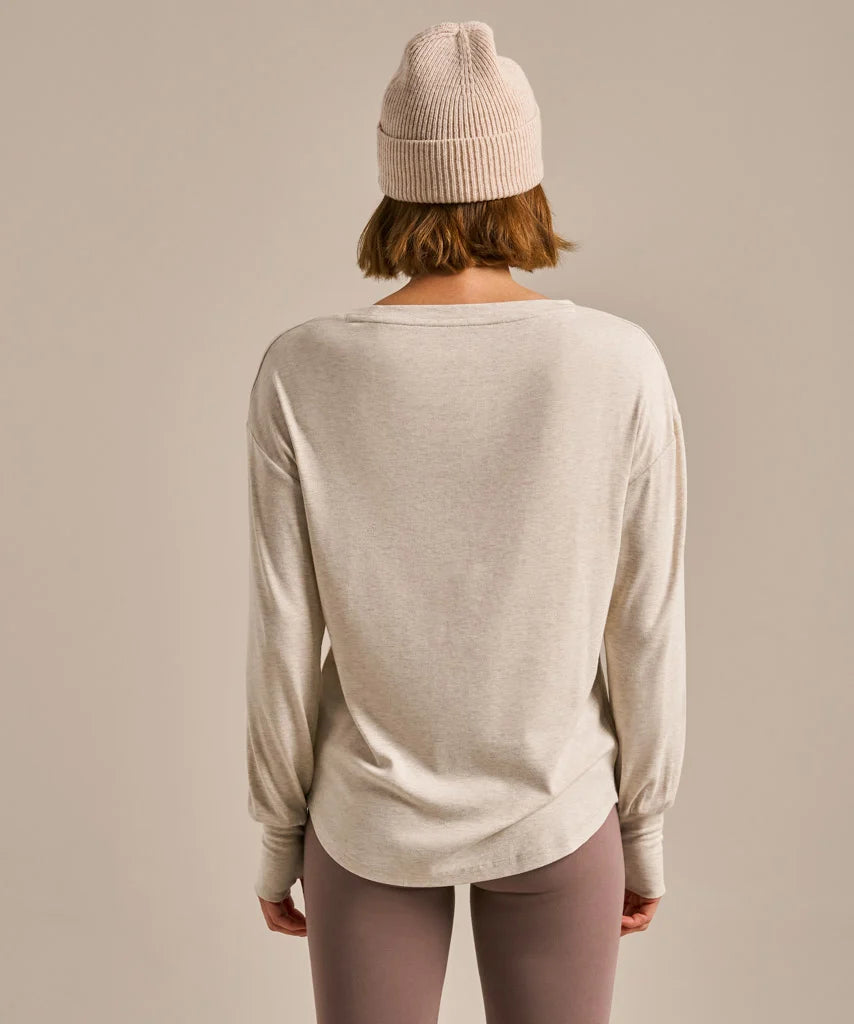 BAM Luxe Longline Yoga Top