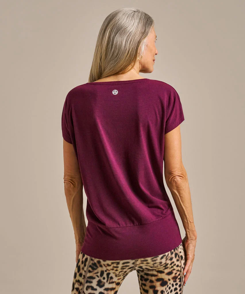 BAM Short Sleeve Flow Top