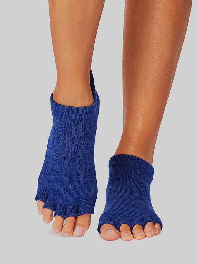 Toesox Low Rise Half Toe Yoga Socks
