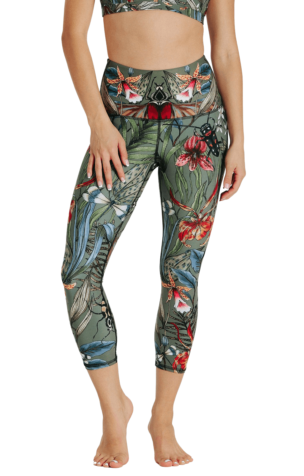 Yoga Democracy Capri Length Leggings