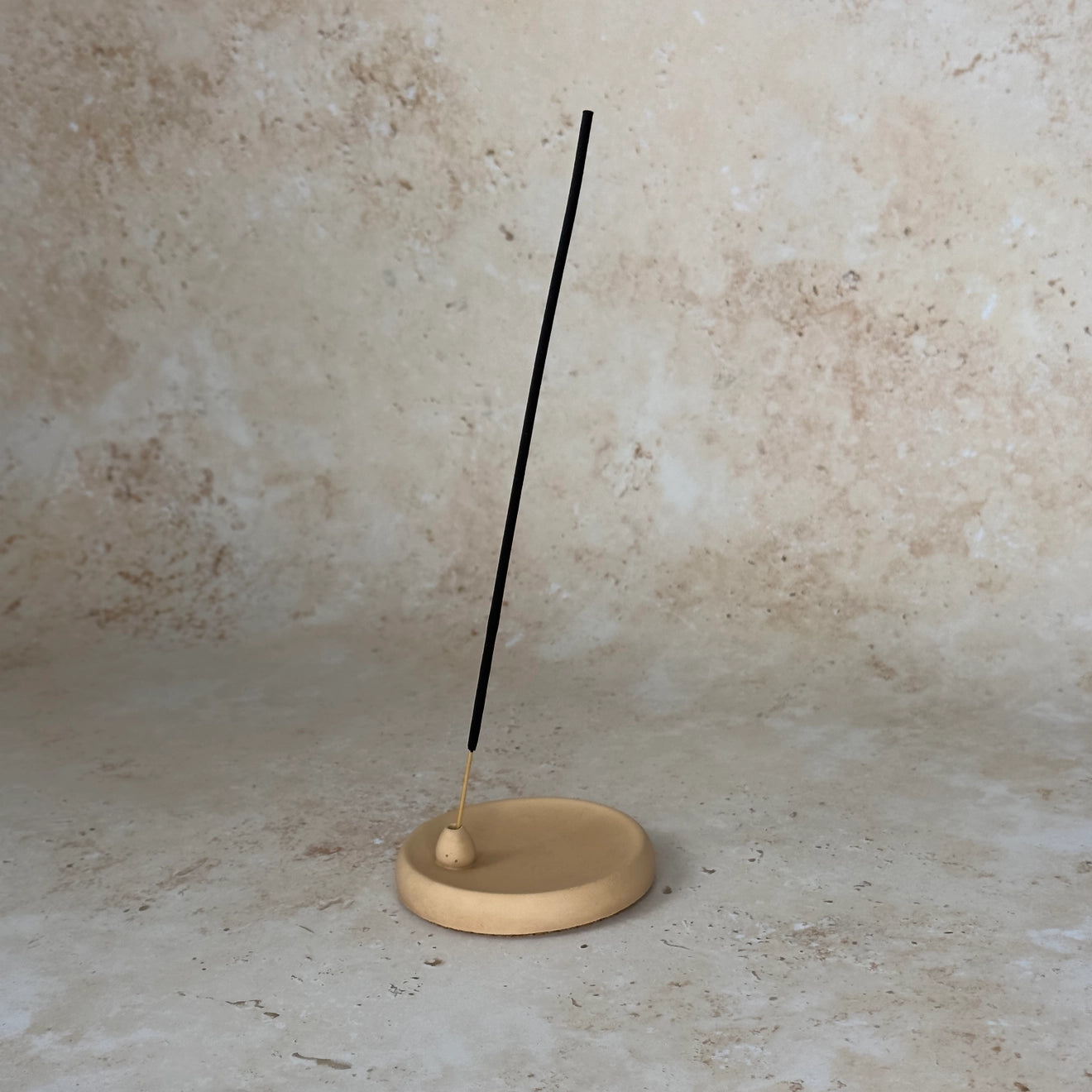ZenRound Concrete Incense Holder