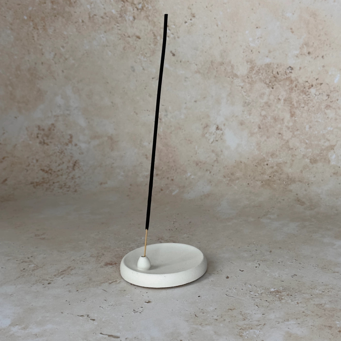 ZenRound Concrete Incense Holder