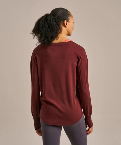 BAM Luxe Longline Yoga Top