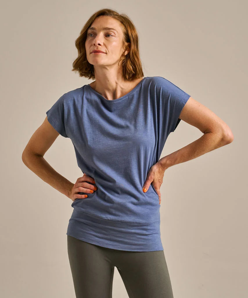BAM Short Sleeve Flow Top