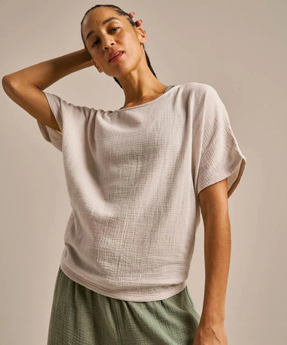 BAM Breathable Cotton Gauze Fluidity Top