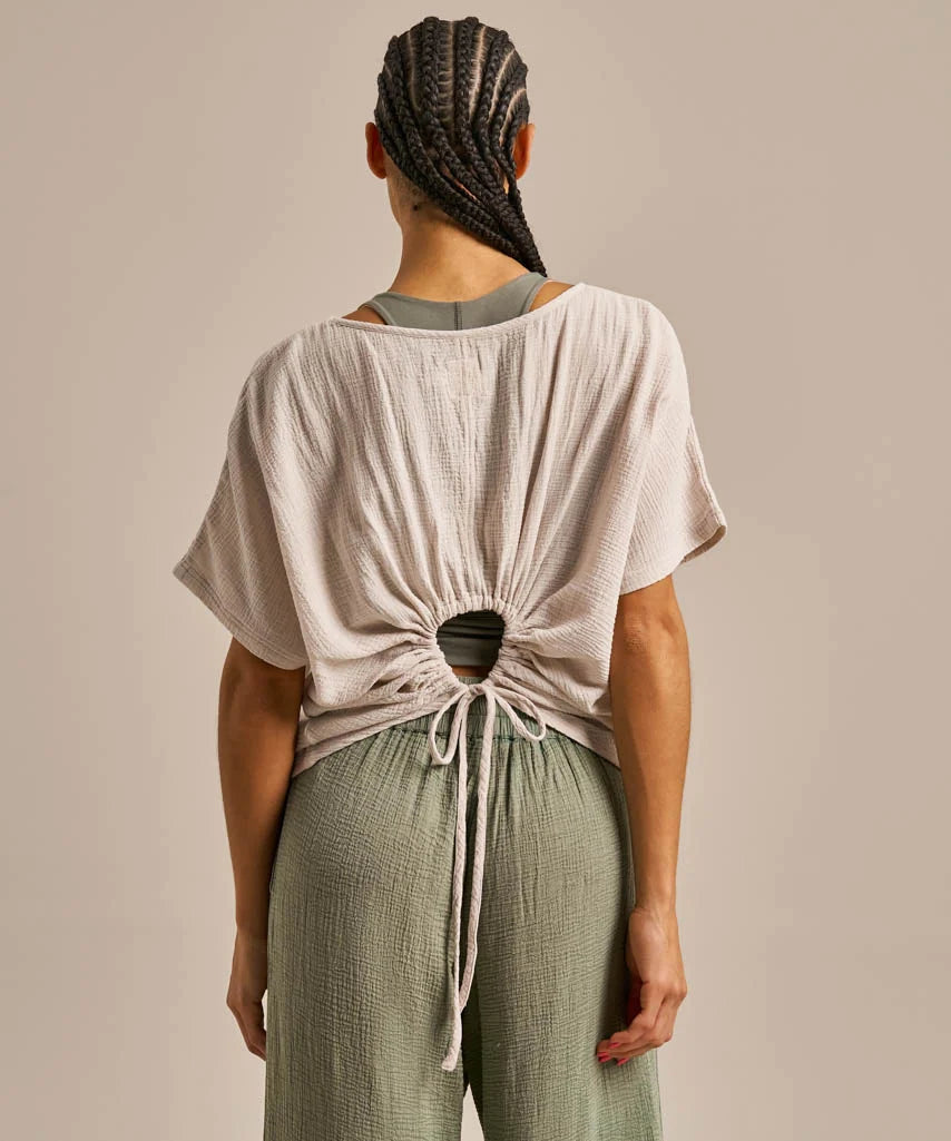 BAM Breathable Cotton Gauze Fluidity Top