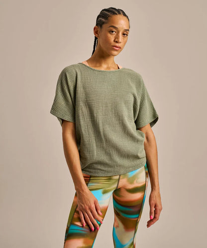BAM Breathable Cotton Gauze Fluidity Top