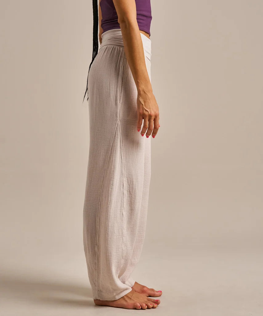 BAM Tulip Leg Cotton Gauze Yoga Pants