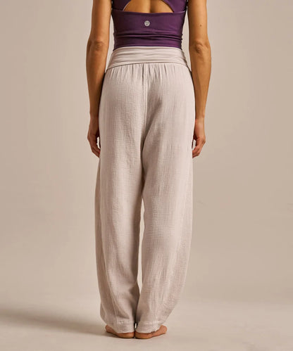 BAM Tulip Leg Cotton Gauze Yoga Pants