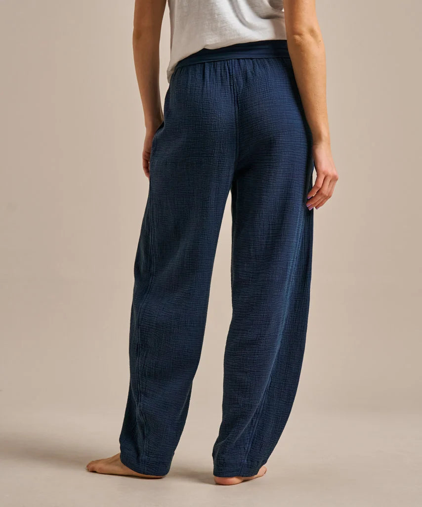 BAM Tulip Leg Cotton Gauze Yoga Pants