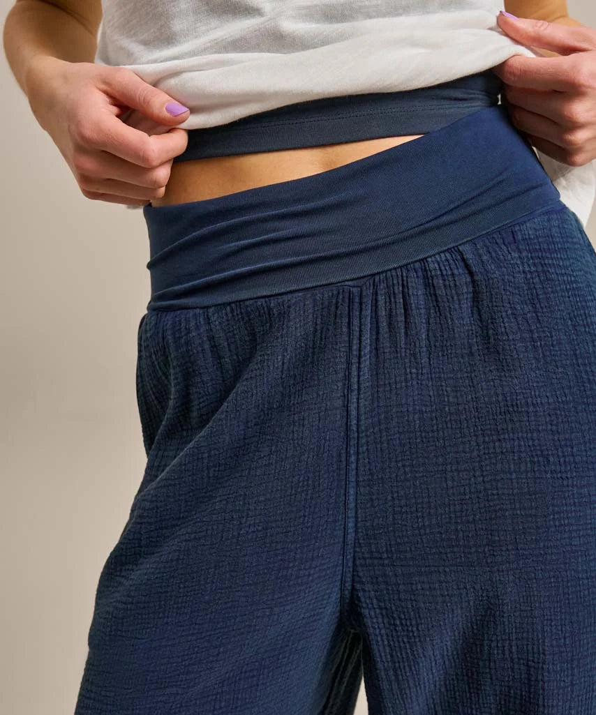 BAM Tulip Leg Cotton Gauze Yoga Pants