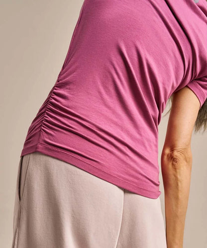BAM Gathered Hem Bamboo Tshirt