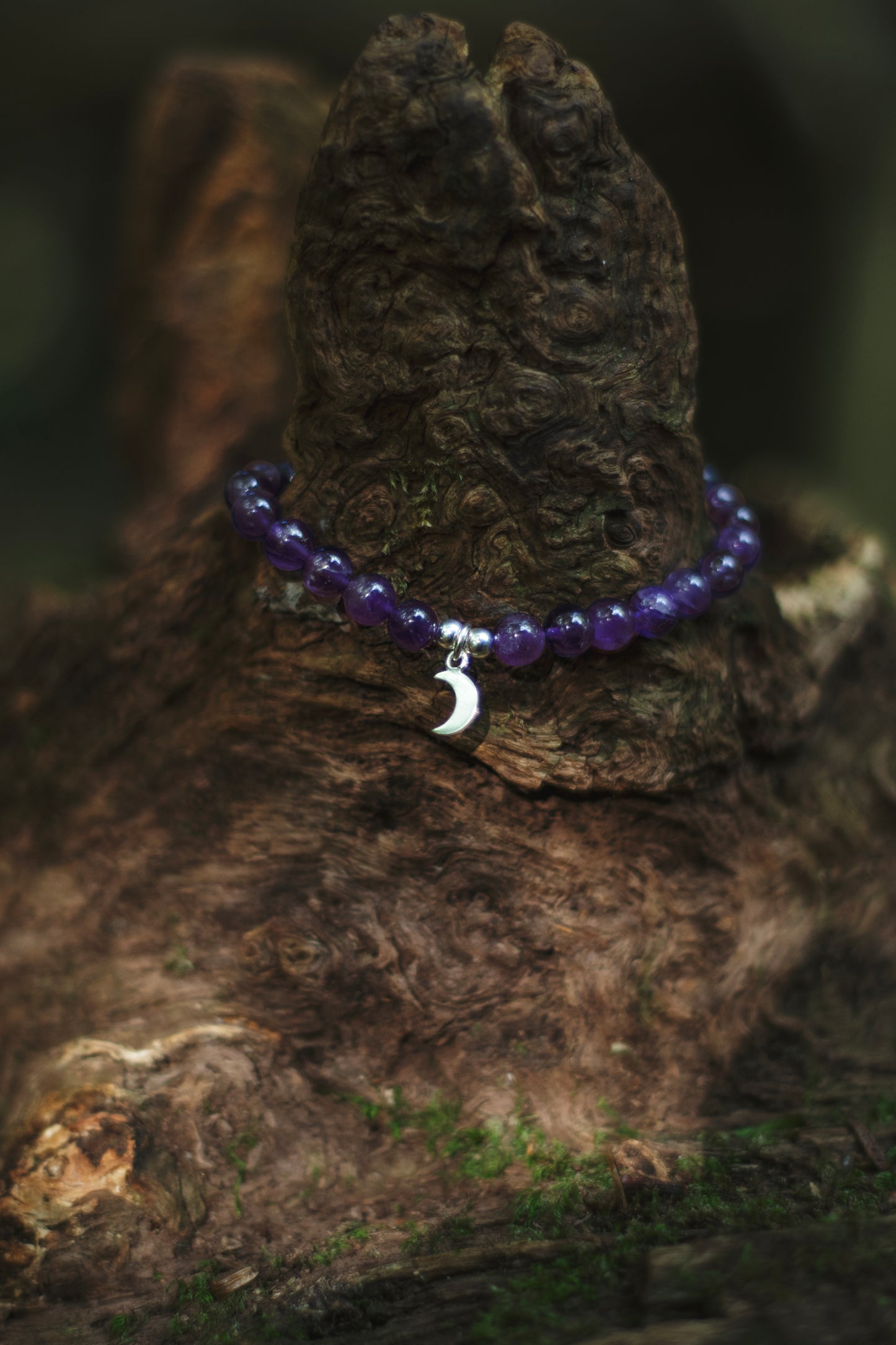 Stone+Halo Gemstone Bracelets