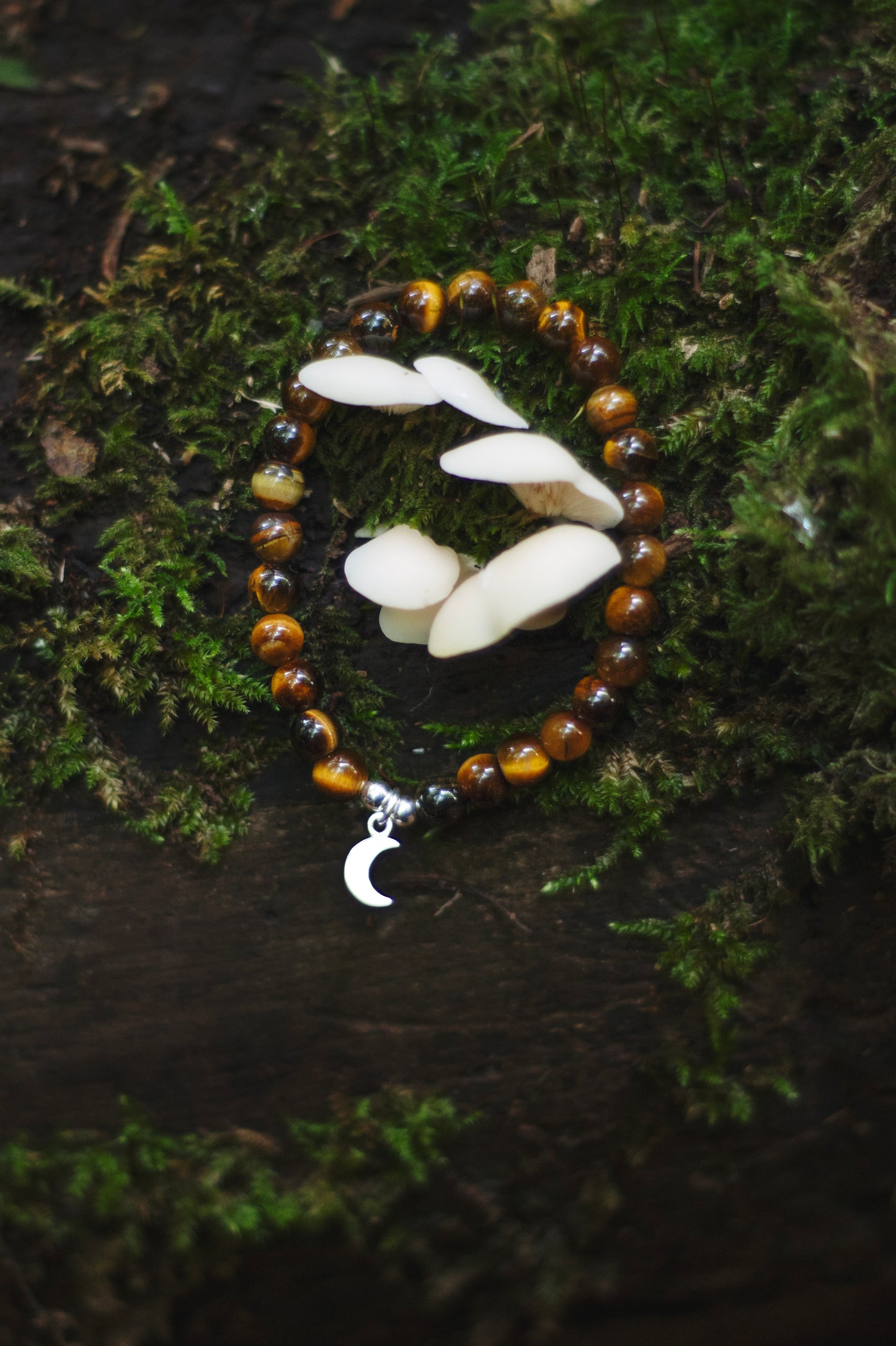 Stone+Halo Gemstone Bracelets