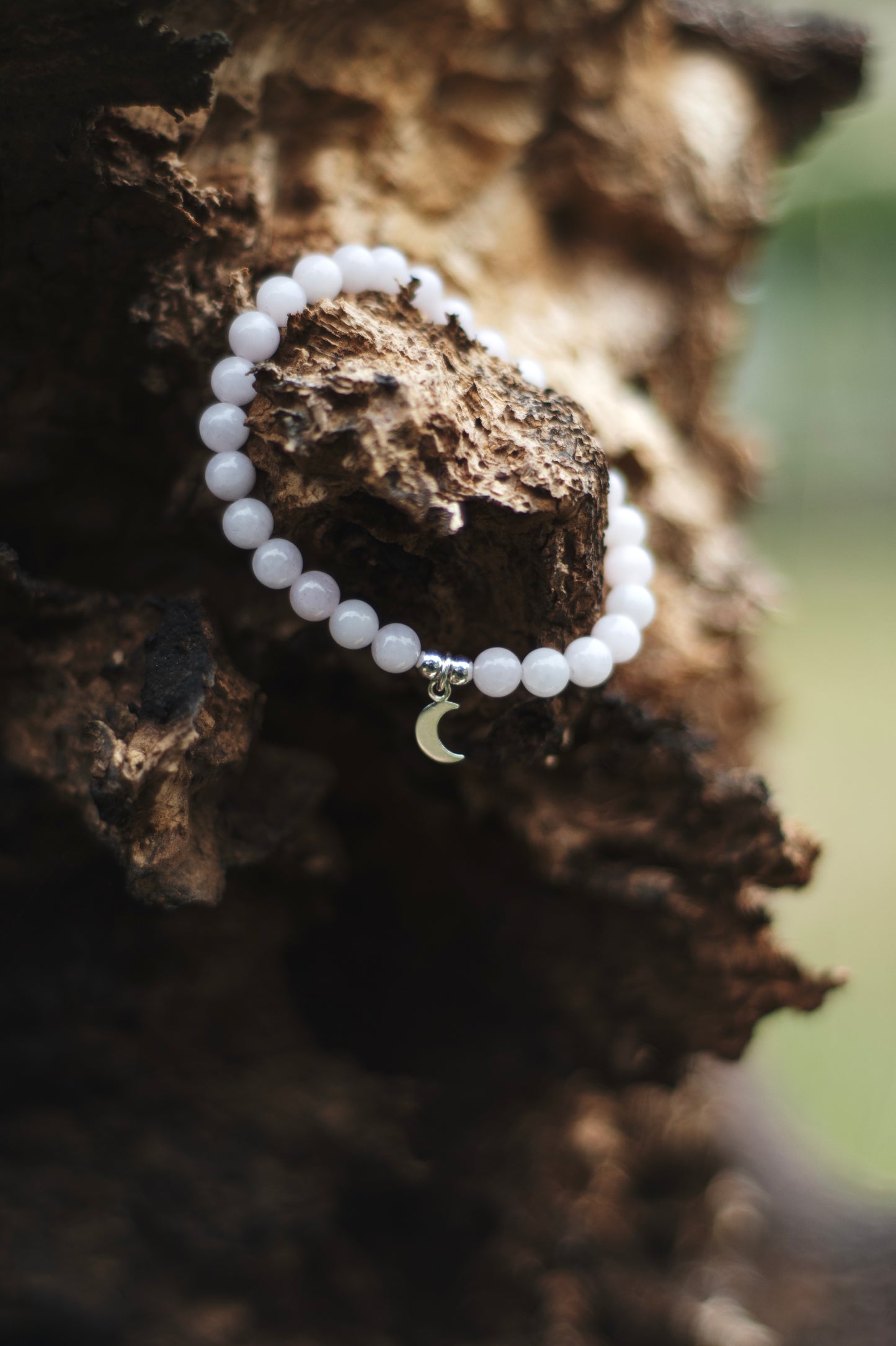 Stone+Halo Gemstone Bracelets
