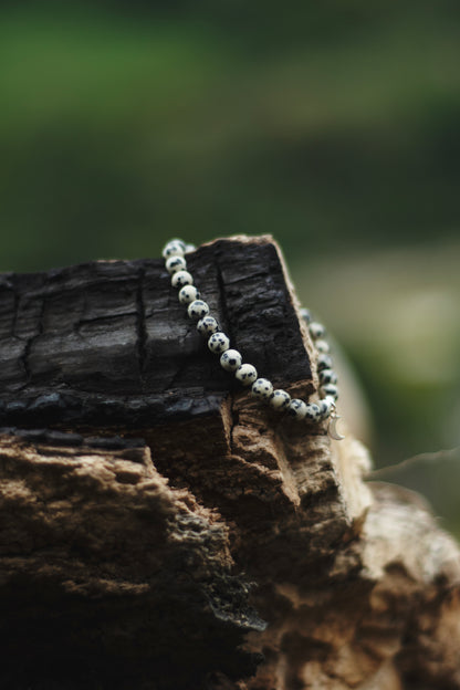 Stone+Halo Gemstone Bracelets