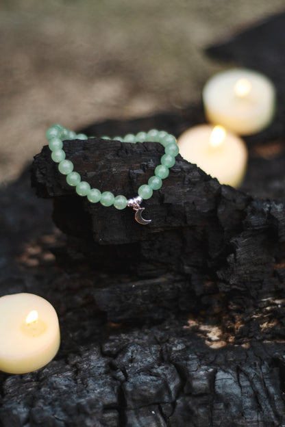 Stone+Halo Gemstone Bracelets