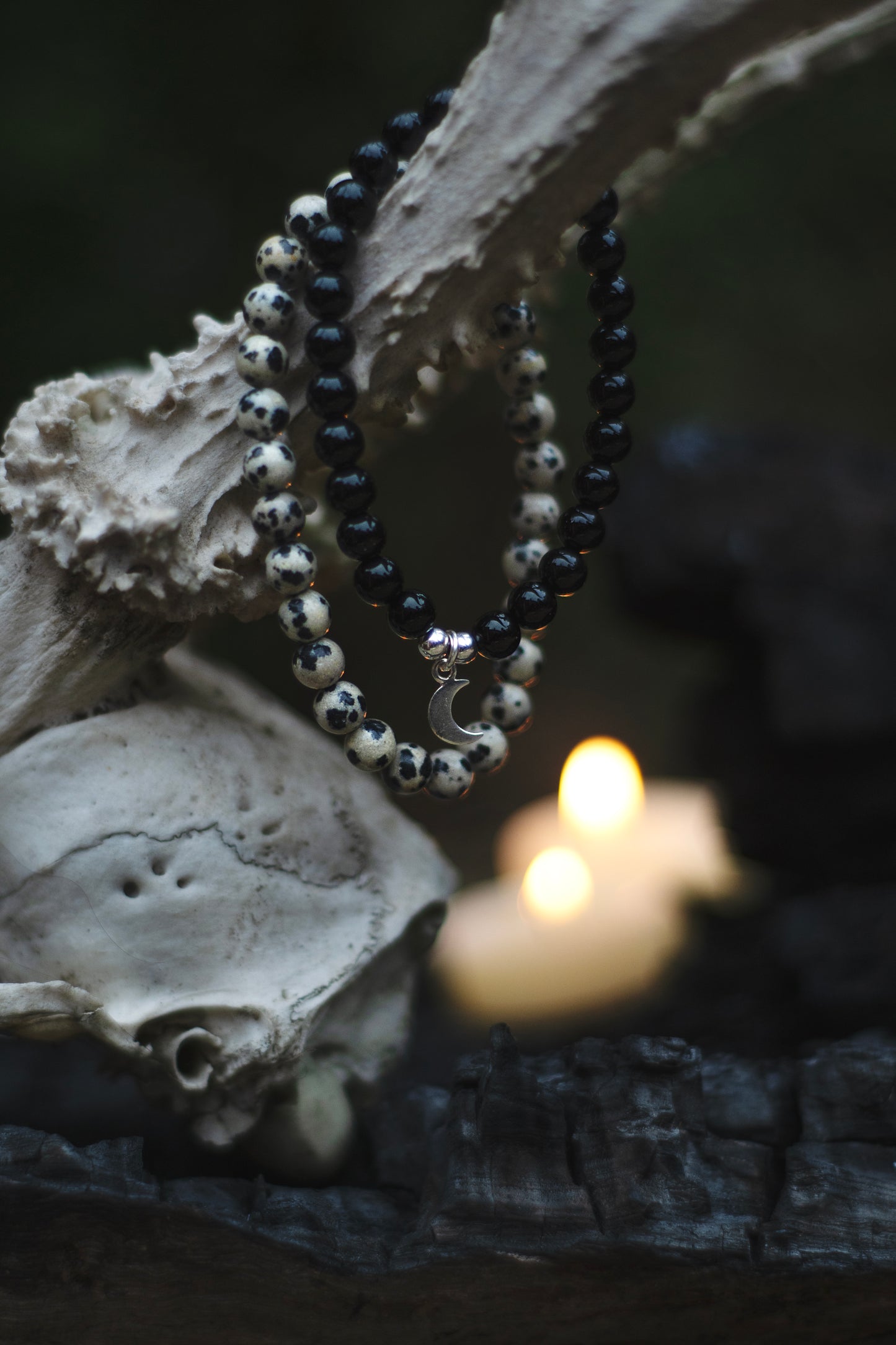 Stone+Halo Gemstone Bracelets