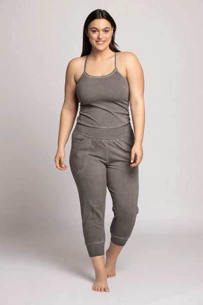 Ripple Stonewashed Yoga Jumpsuit