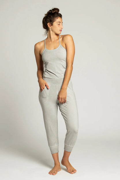 Ripple Stonewashed Yoga Jumpsuit