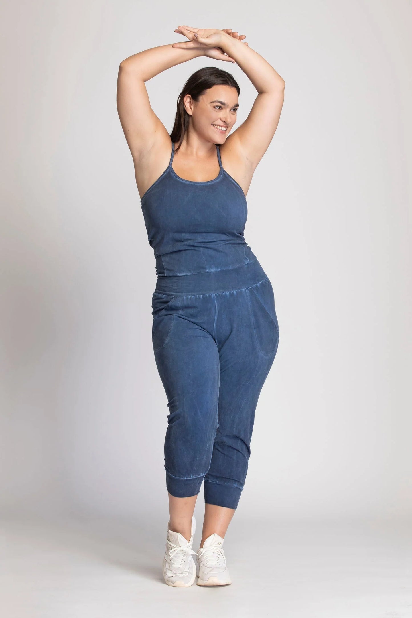 Ripple Stonewashed Yoga Jumpsuit