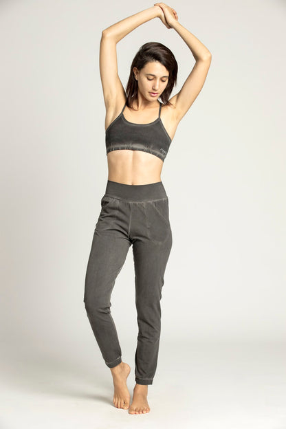 Ripple Long Stonewashed Unisex Yoga Pants