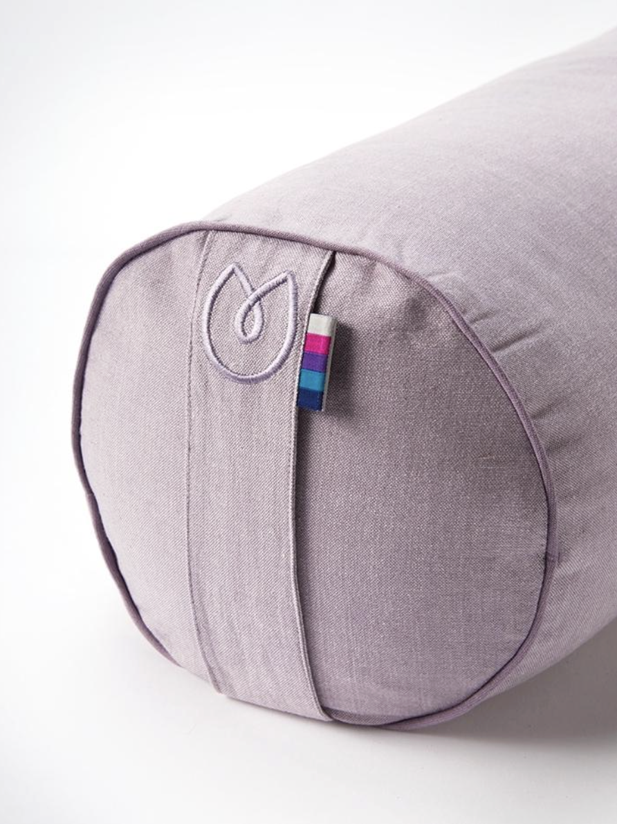 Yogamatters Organic Cotton Chambray Buckwheat Bolster