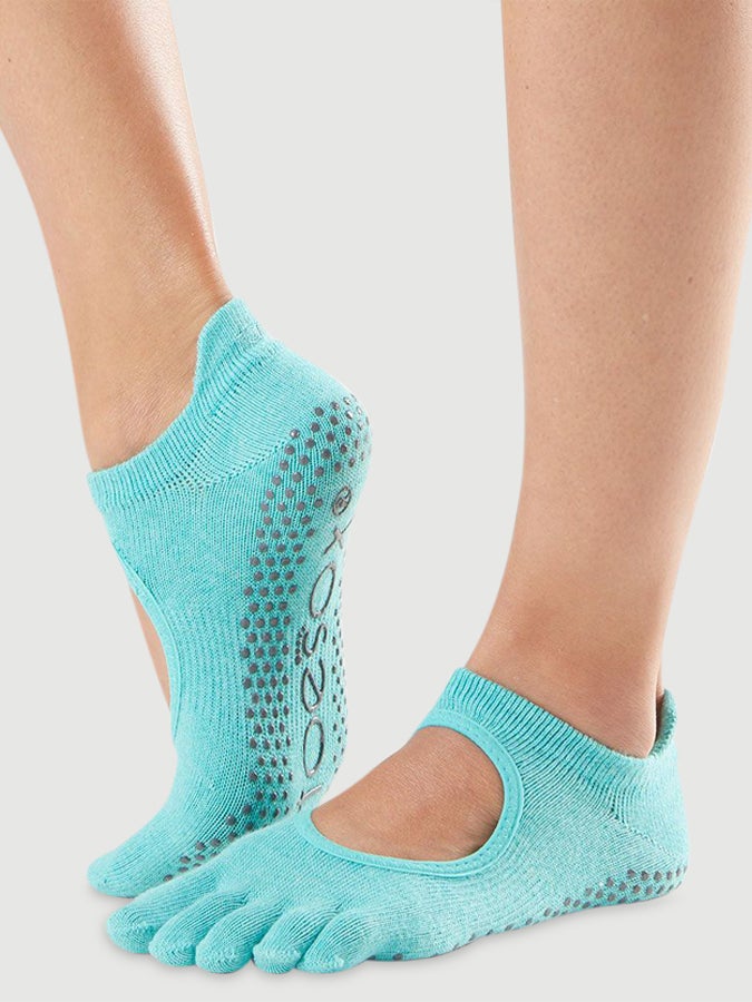 Toesox Bellarina Half Toe Yoga Socks