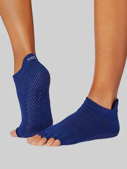 Toesox Low Rise Half Toe Yoga Socks