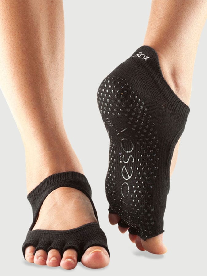 Toesox Bellarina Half Toe Yoga Socks