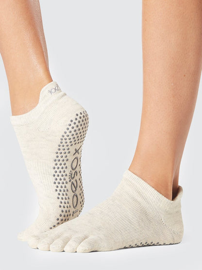 Toesox Low Rise Full Toe Yoga Socks