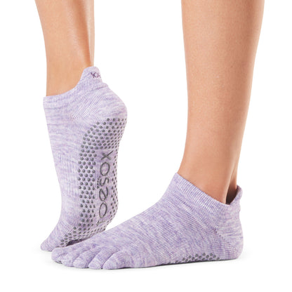 Toesox Low Rise Full Toe Yoga Socks