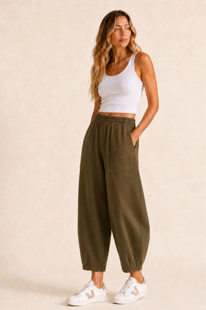 Born Nouli Sloane Relaxed Barrel Leg Trouser