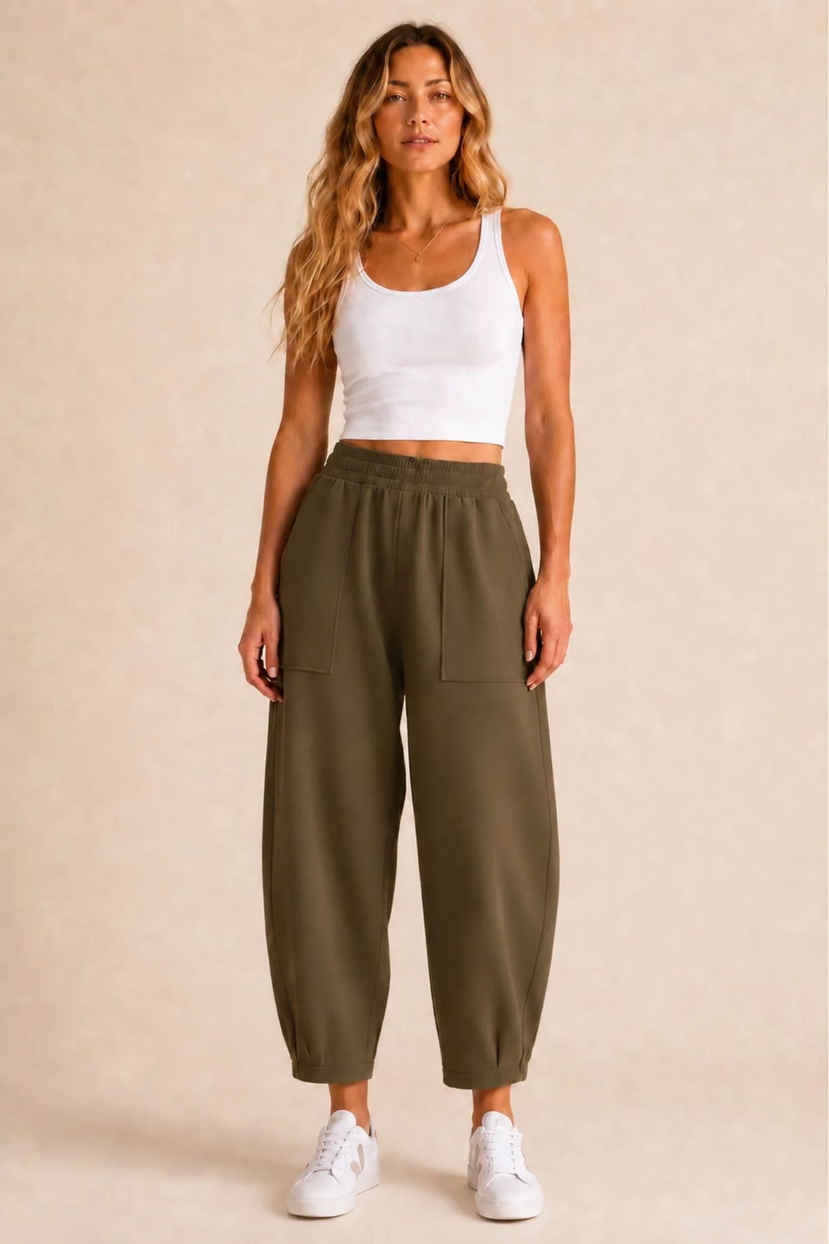 Born Nouli Sloane Relaxed Barrel Leg Trouser