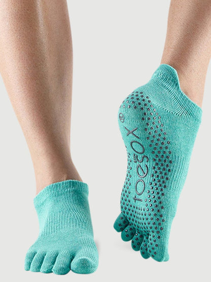 Toesox Low Rise Full Toe Yoga Socks
